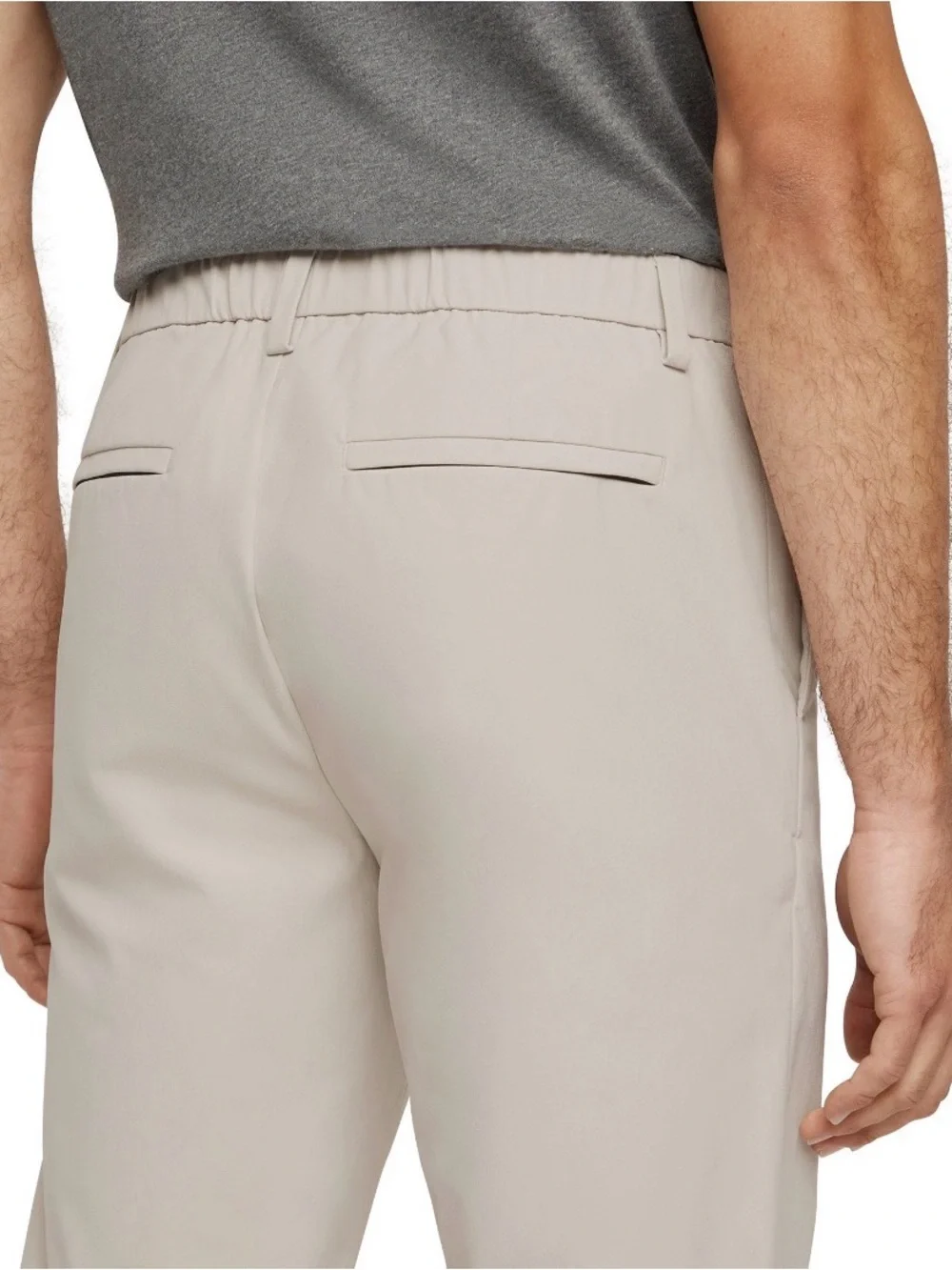 Banana Republic Men's gray Straight-Leg Chinos size 40x30 inches